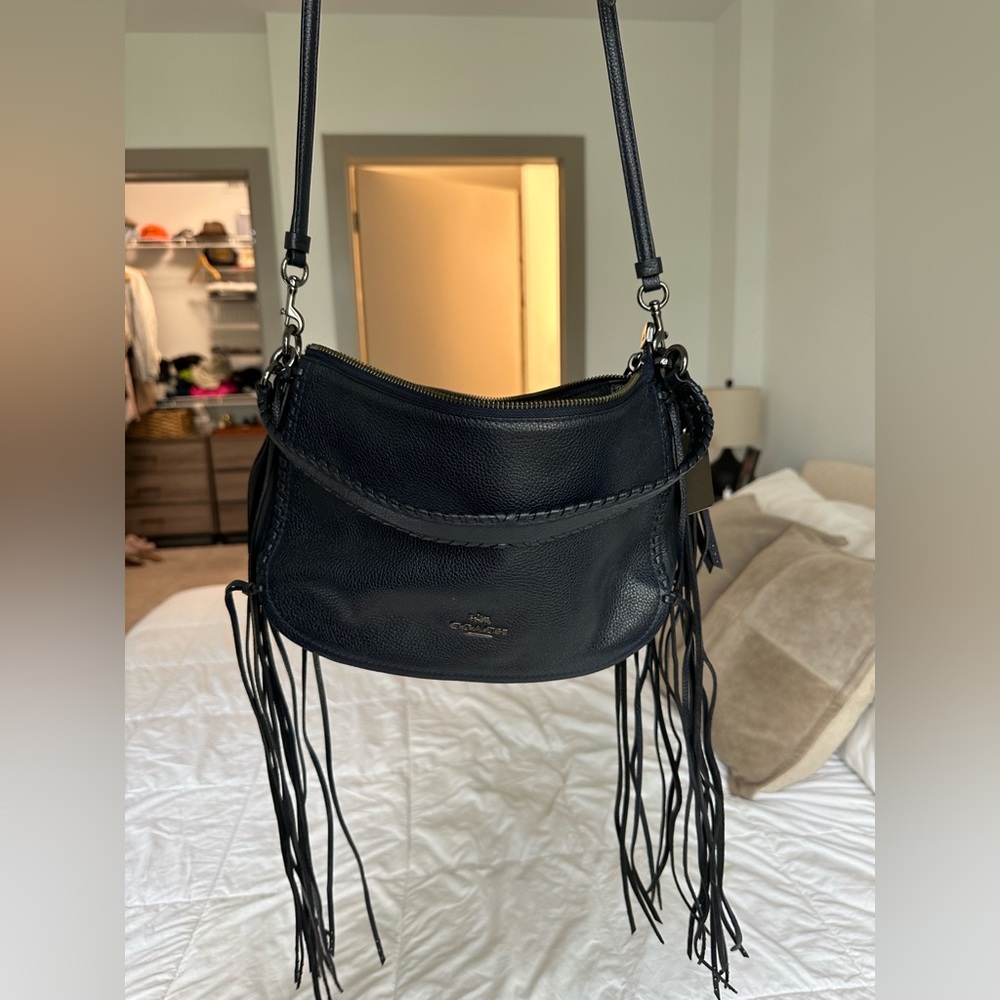 Coach Crossbody Fringe Gem
